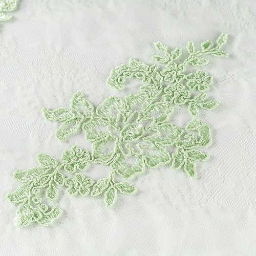 Гипюр К05-525 светло-зеленый