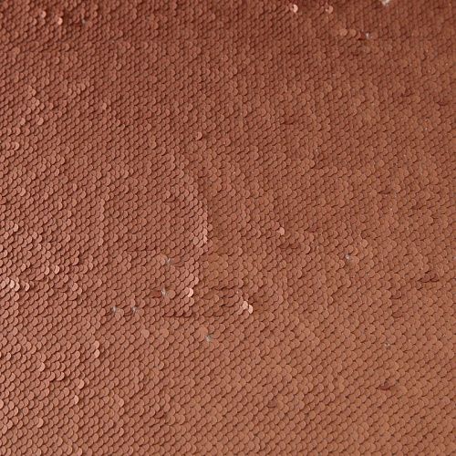 Пайетки на трикотаже Dolce&Gabbana 055-16521 медно-терракотовый