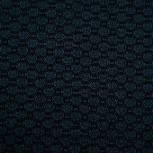 Жаккард стрейч 017-12149 черно-зеленый