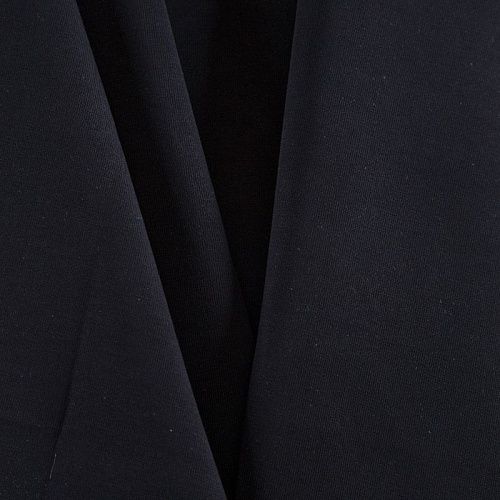 Трикотаж 056-15757 черный однотонный