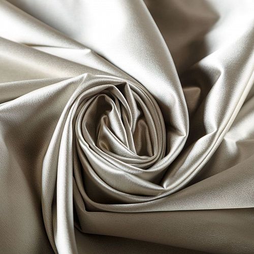 Атлас ватуссо К2-645 платиновый однотонный