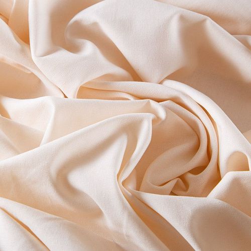 Лен-вискоза 035-13109 экрю однотонный