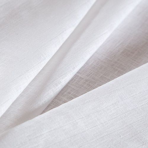 Лен с люрексом 035-17871 белый