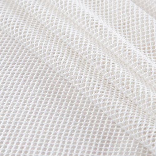 Сетка хлопковая 050-17689 белый однотонный