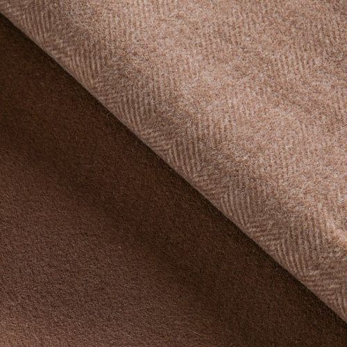 Ткань пальтовая 040-12045 корица/бежевый