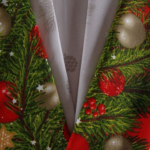 Рогожка 048-15258 светло-серый принтованный