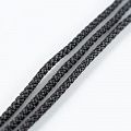 Шнур круглый полиэфир 5 мм с наполнителем 1с-50/35-325 черный
