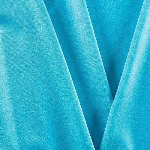 Лайкра 005-07649 бирюзово-голубой однотонный