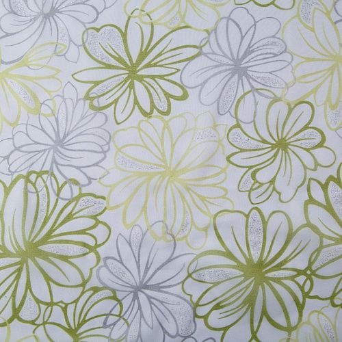 Тюль вуаль 03-01-13161 белый принтованный