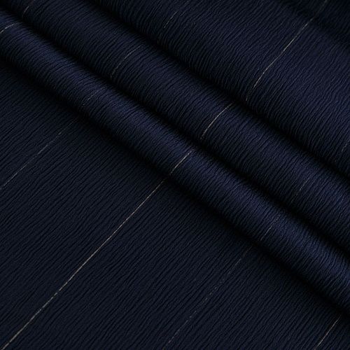 Шелк-жатка натуральный Gucci 064-16144 темно-синий