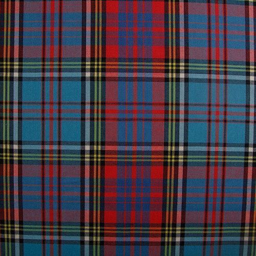 Ткань костюмная 025-14701 сине-голубой мультиколор