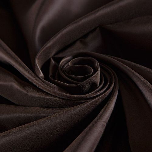 Ткань подкладочная стрейч 045-17247 шоколадный