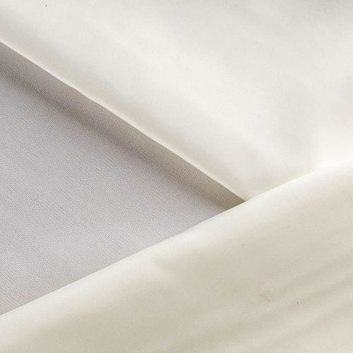 Ткань плащевая К33-801 молочный однотонный