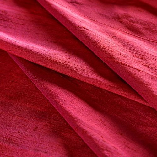 Дикий шелк 016-04746 малиновый однотонный