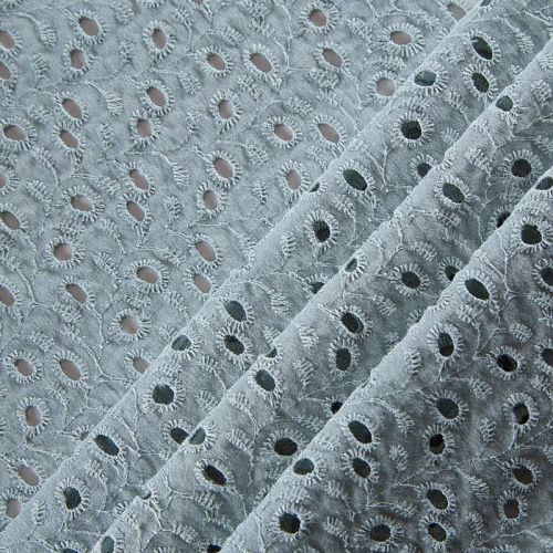 Шитье 067-13084 серо-голубой