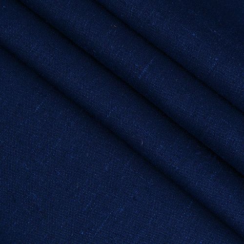 Лен-шелк 035-12550 темно-синий деним