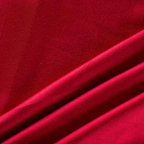 Шелк-штапель стрейч  069-01686 Col.2 вишневый однотонный