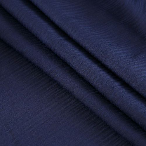 Ткань плательно-рубашечная 049-17569 темно-синий однотонный