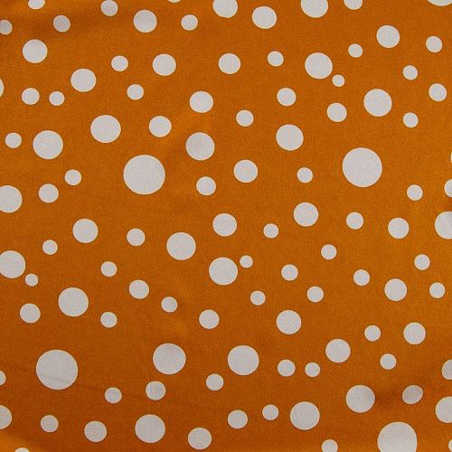 Вискоза "Лоренцо" стрейч 036-17633 апельсиновый принтованный