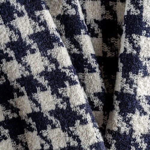 Твид 052-00344 молочно-синий 