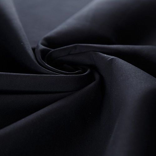 Трикотаж 056-15757 черный однотонный