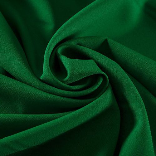 Габардин 011-18289 зеленый однотонный