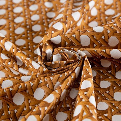 Поплин Giambattista Valli 063-20192 карамельный принтованный