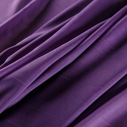 Шифон К28-698 пурпурный однотонный