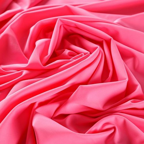 Лайкра 005-02275 ярко-розовый однотонный