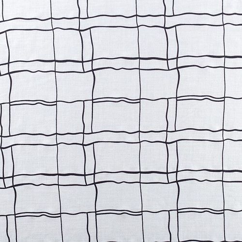 Штапель 069-01591 col.2 белый принтованный