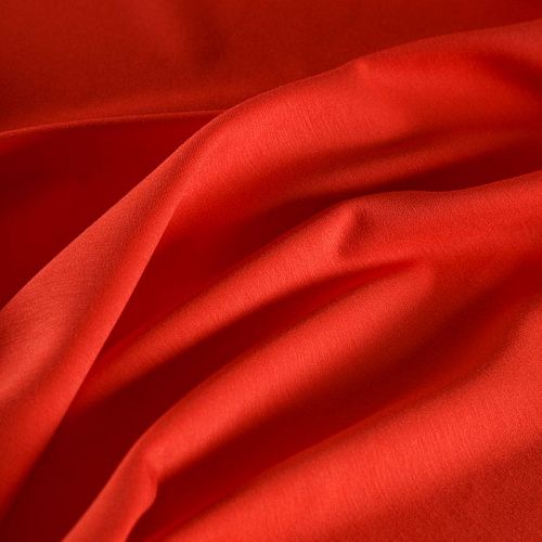 Трикотаж 056-15577 оранжевый однотонный