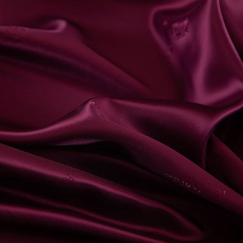 Ткань подкладочная 045-12994 марсала жаккардовый