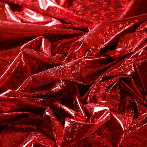 Трикотаж лазер 034-09236 красный