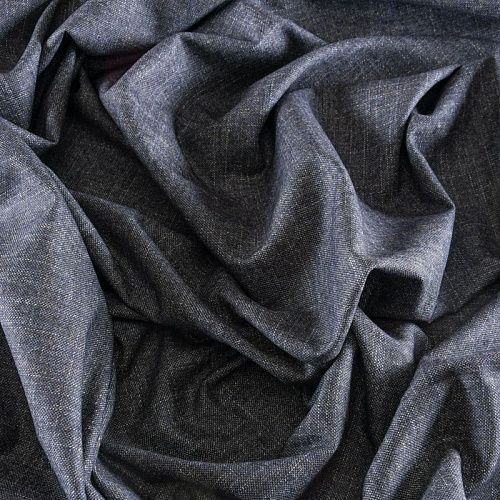 Ткань костюмная 025-11998 темно-синий деним однотонный