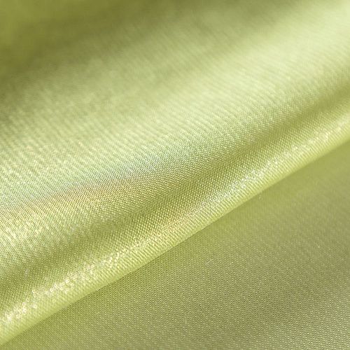 Шифон с напылением 068-09624 салатовый однотонный