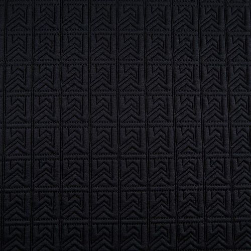 Трикотаж фактурный 056-16572 черный