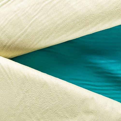 Экокожа К05-545 сине-зеленый однотонный