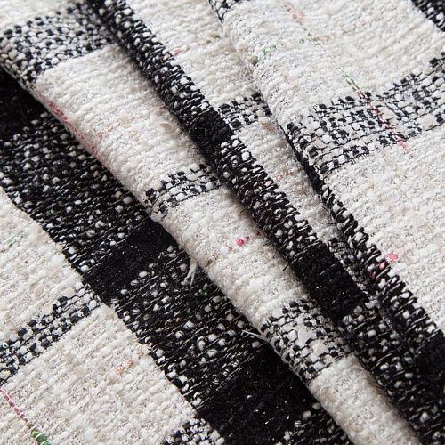 Твид Gucci 052-19240 черно-белый