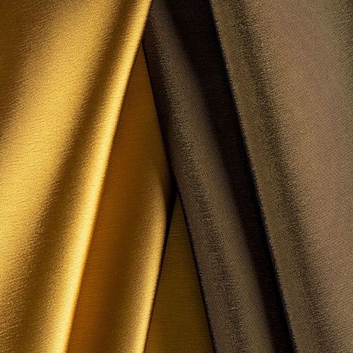 Атлас ватуссо К4-644 темное золото однотонный