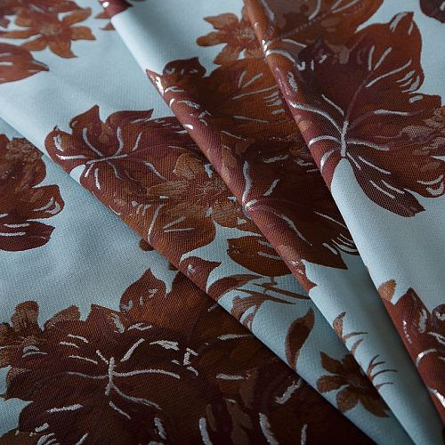 Жаккард Blumarine 017-19080 голубой/корица