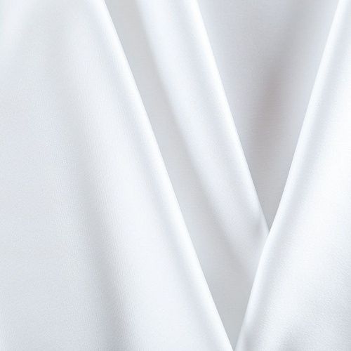 Сатин стрейч 001-07811 белый однотонный