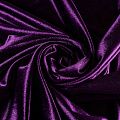 Бархат-лайкра К33-691 фиолетовый однотонный