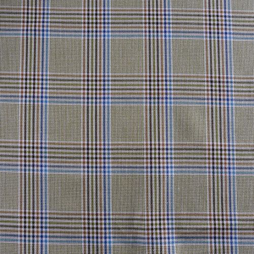 Ткань костюмная 025-12085 фисташковый принтованный