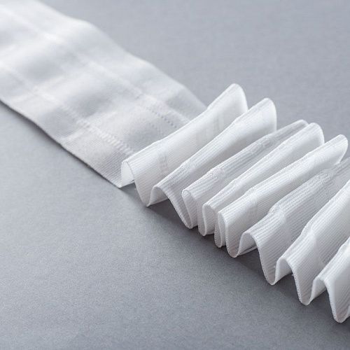 Лента драпировочная 60 мм 101-2701 регулируемая белая