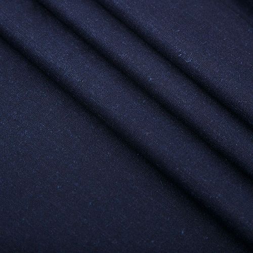 Лен-вискоза стрейч 035-18753 темно-синий