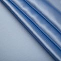 Шелк натуральный атласный 064-19270 голубой однотонный