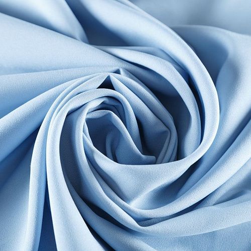 Габардин 011-07924 светло-голубой однотонный