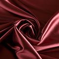Сатин стрейч 001-07057 винный однотонный