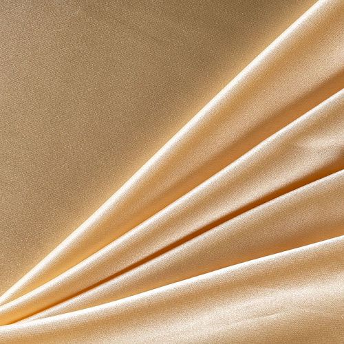 Креп-сатин К33-397 банановый однотонный