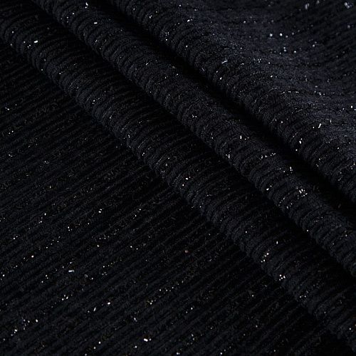 Твид шанель 052-15615 черный однотонный